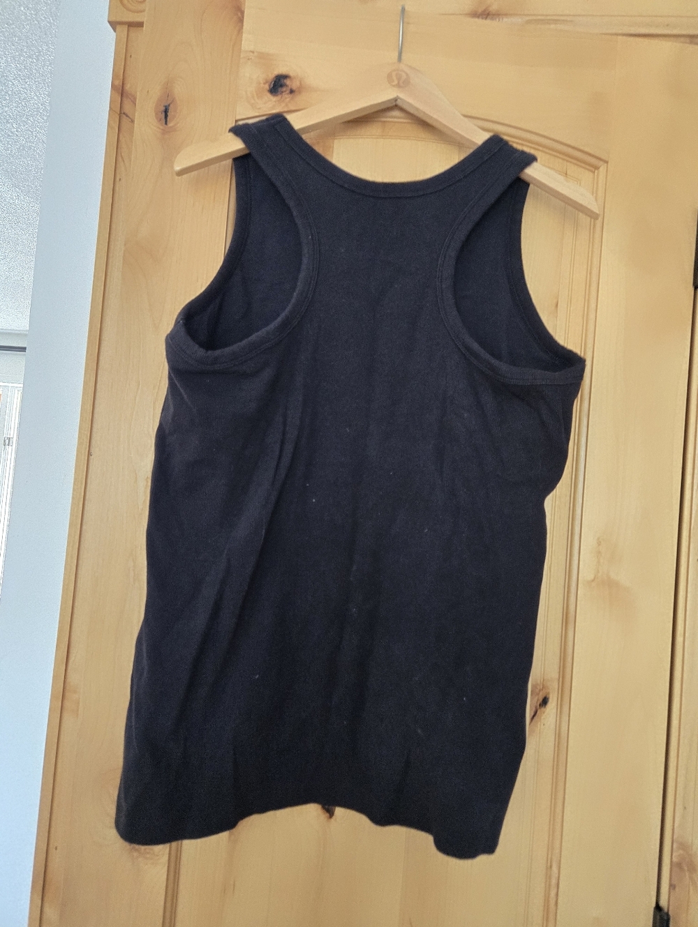 Duluth Trading Co Black Women's Tank Top Racerback Shelf Bra XL